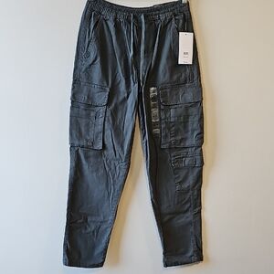 Bluenotes Charcoal XS Cargo Pants for Men